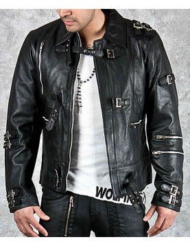  Bad Michael Jackson Black Leather Jacket