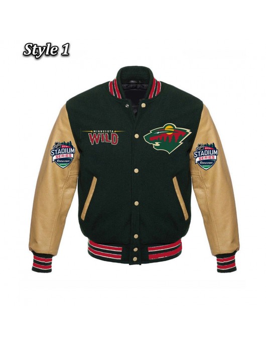 Minnesota Wild Classic Varsity Jacket