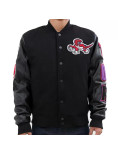  Toronto Raptors Black Varsity Jacket