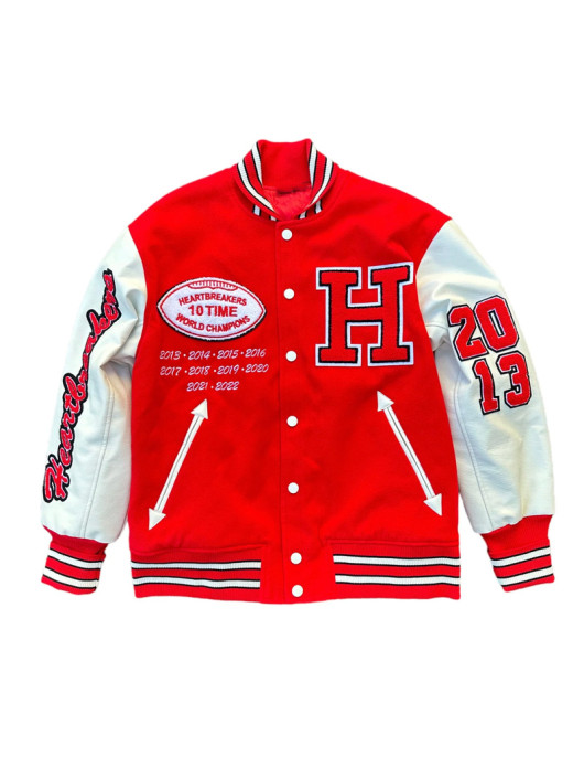 10 Time World Champions Heart Breaker Varsity Jacket