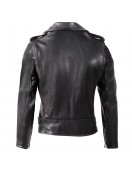 1950s Motorcycle Black Leather Jacket