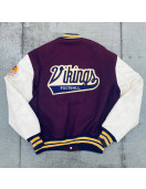 1980’s Minnesota Vikings NFC Champs Patch Varsity Jacket