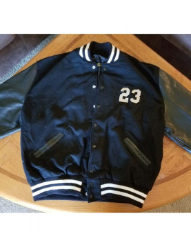 23 Humanz Black Varsity Letterman Jacket