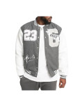 23 Goat Gray Varsity Jacket