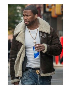 50 Cent Power Shearling Jacket