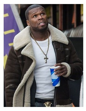 50 Cent Power Shearling Jacket