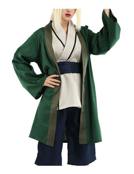 5th Hokage Tsunade Naruto Green Cloak