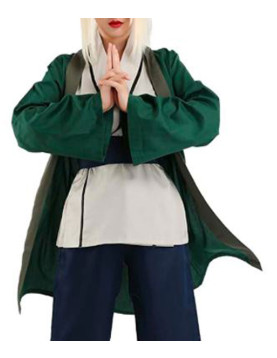 5th Hokage Tsunade Naruto Green Cloak