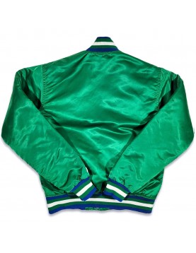 80’s Dallas Mavericks Green Bomber Jacket