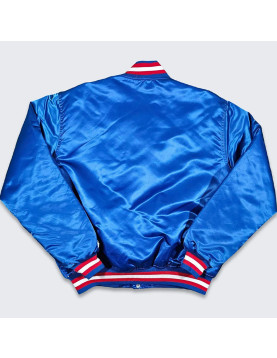 80’s Depaul Blue Demons Bomber Jacket