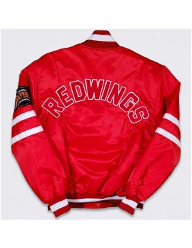 80’s Detroit Red Wings Campbell Red Bomber Jacket