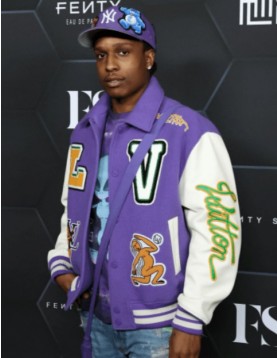 A$AP Rocky LV Varsity Jacket