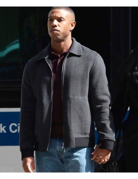 A Journal for Jordan Michael B. Jordan Black Bomber Jacket