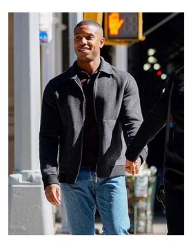 A Journal for Jordan Michael B. Jordan Black Bomber Jacket