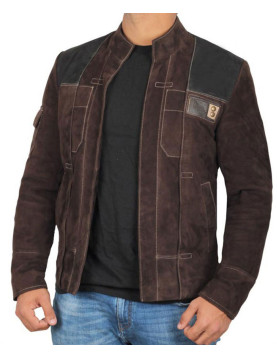 A Star Wars Story Han Solo Suede Jacket Costume