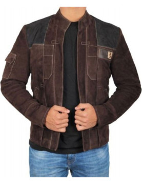 A Star Wars Story Han Solo Suede Jacket Costume