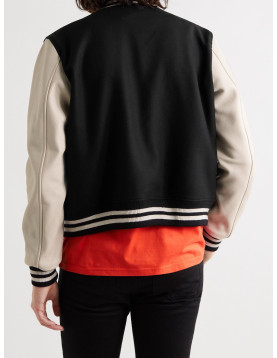 AMIRI Bomber Leather Jacket 