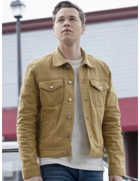 Alexander Calvert Supernatural Season 15 Mustard Jacket