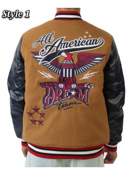 All American Dream Team Superstar Varsity Jacket