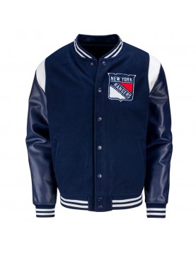 Alternate NY Rangers Varsity Jacket