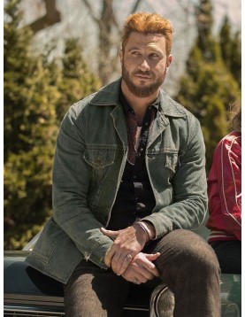 American Gods Mad Sweeney Denim Blue Jacket