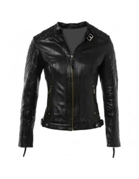 American Skull Bikers Leather Jacket