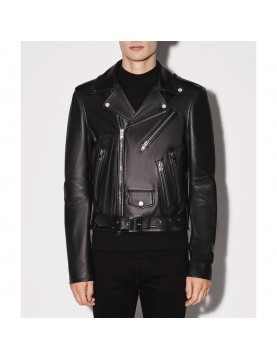 Amiri Biker Leather Jacket