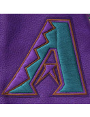 Arizona Diamondbacks Retro Classic Rib Varsity Jacket