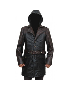 Assassin's Creed Jacob Frye’s Syndicate Leather Trench Coat Costume