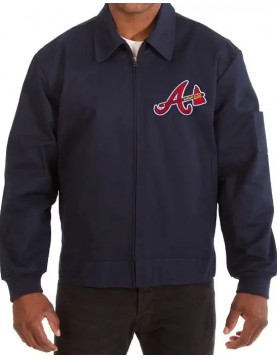 Atlanta Braves Navy Jacket