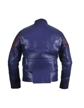 Avengers Endgame Cosplay Captain America Leather Jacket