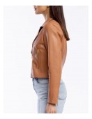 Average Joe Ashley Olivia Fisher Leather Jacket