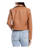 Average Joe Ashley Olivia Fisher Leather Jacket