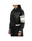 Avirex N4 Cropped Leather Jacket