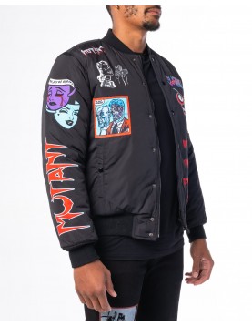 Black Mutant Bomber Jacket 