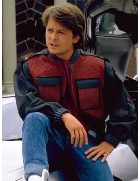 Back To The Future 2 Marty McFly Leather Jacket