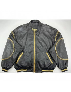 Baseball Pelle Pelle Champion Leather Jacket