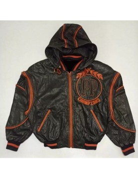 Baseball Pelle Pelle Leather Jacket