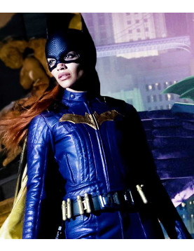 Batgirl Leslie Grace Leather Jacket Costume