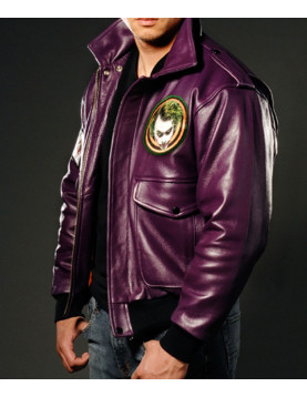 Batman Joker Goon Leather Jacket