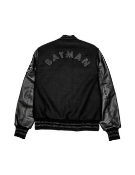 Batman Justice League Black Varsity Jacket