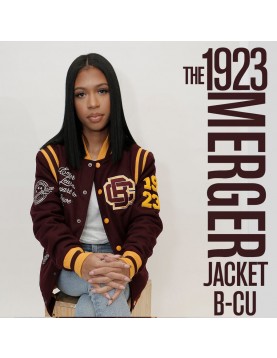 Bethume Cookman University Unisex Varsity Jacket