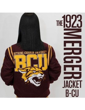 Bethume Cookman University Unisex Varsity Jacket