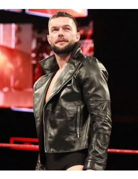 Biker Finn Balor Club WWE Leather Jacket