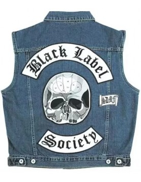 Black Label Society Ozzy Jeans Vest