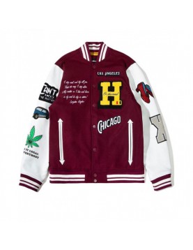 BlackAF Kenya Barris Letterman Varsity Jacket