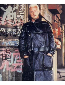 Blade Runner 1982 Rutger Hauer Leather Coat