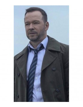 Blue Bloods Donnie Wahlberg Green Wool Coat