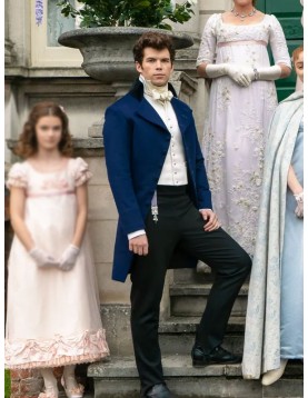 Bridgerton Colin Bridgerton Blue Tailcoat