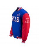 Buffalo Bills Blue and Red Varsity Wool Jacket